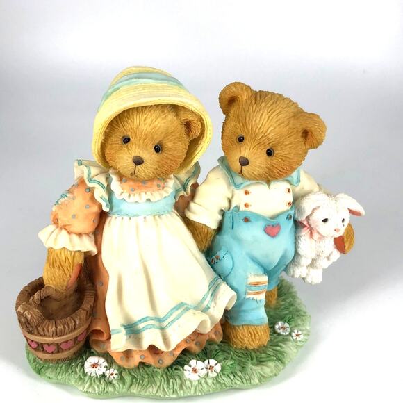 Cherished Teddies Jack & Jill Our Friendship Will Never Tumble1993 - Picture 1 of 5